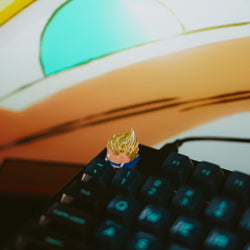 dragon ball-dbz-vegeta-super saiyan-artisan-keycap