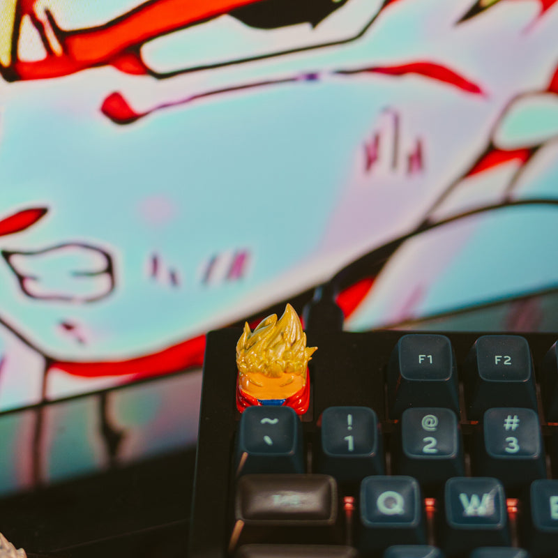 goku-dragon ball-dbz-artisan-keycap