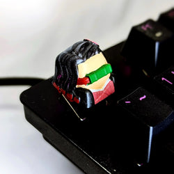 demon slayer-nezuko-anime-artisan-keycap