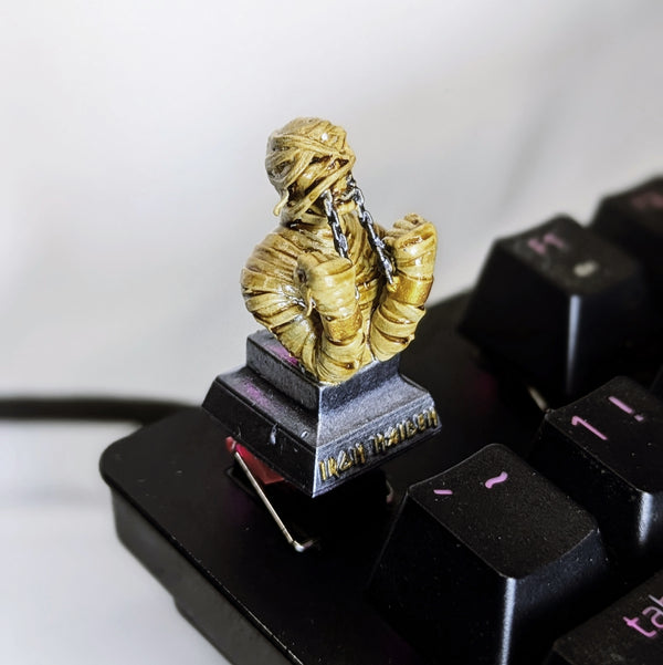 iron maiden-powerslave eddie-music-rock-artisan-keycap