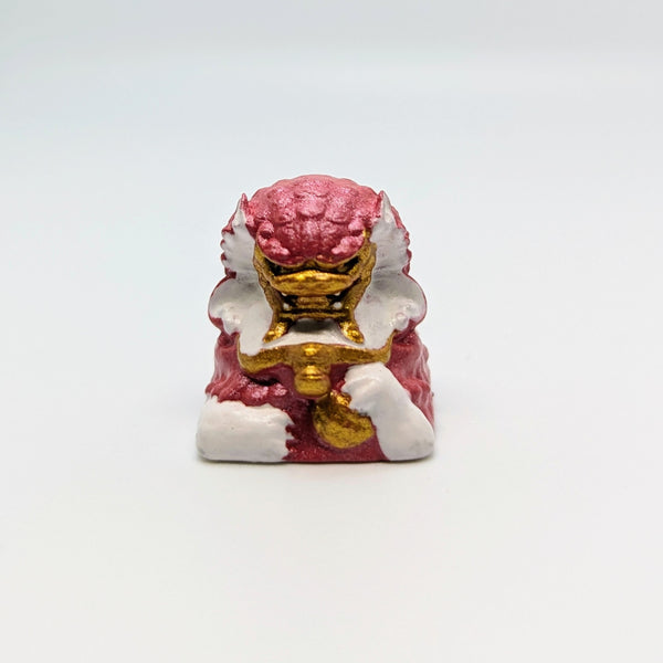 temple lion-artisan-keycap